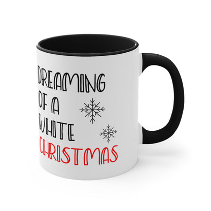 Dreaming of a White Christmas Accent Mug