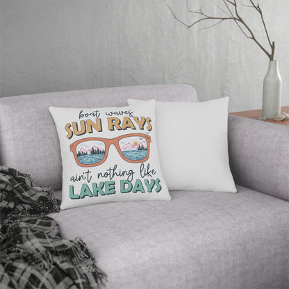 Lake Days Waterproof Pillow