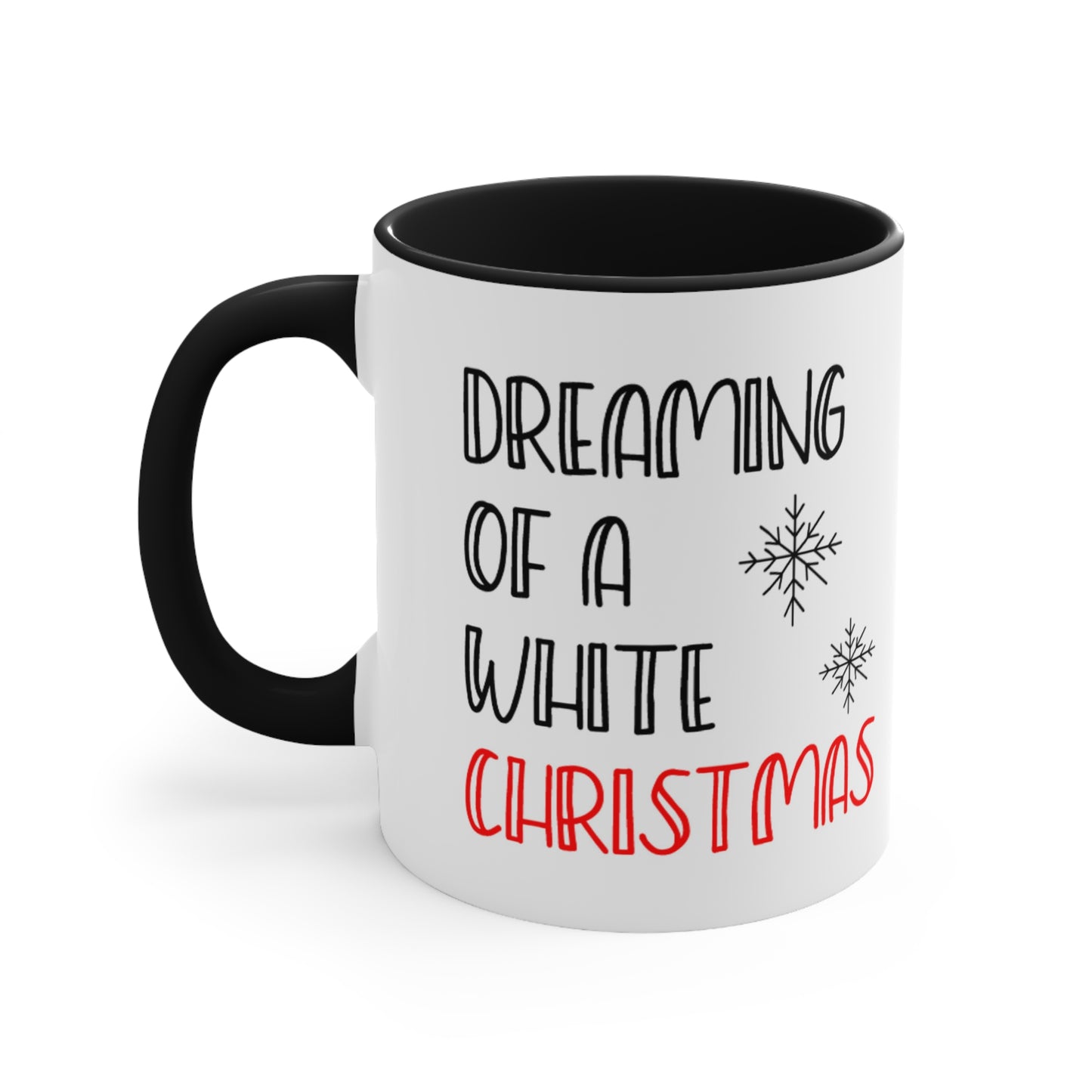 Dreaming of a White Christmas Accent Mug