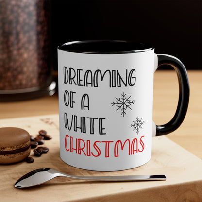 Dreaming of a White Christmas Accent Mug