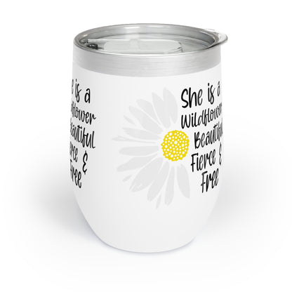 Wildflower Chill Wine Tumbler