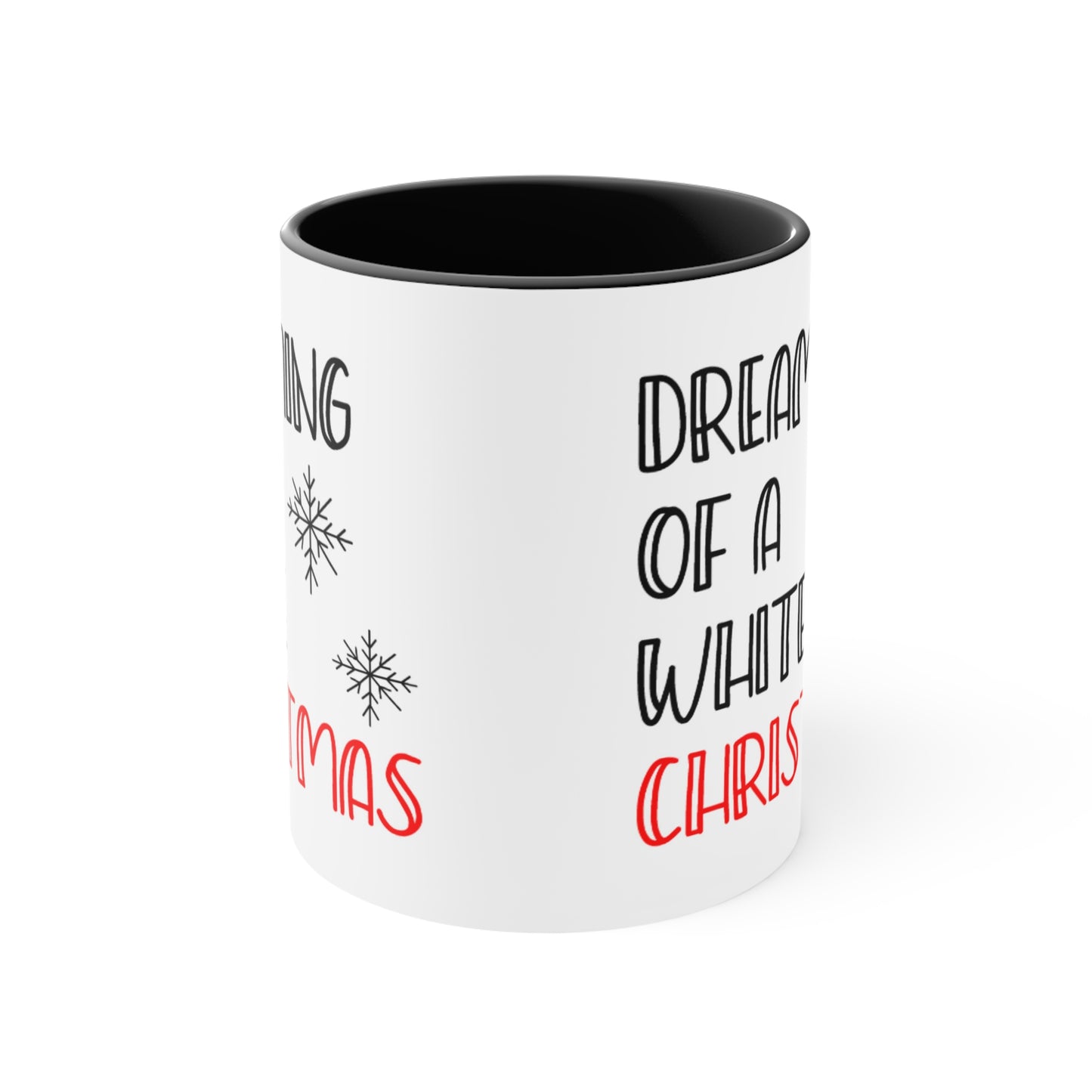 Dreaming of a White Christmas Accent Mug