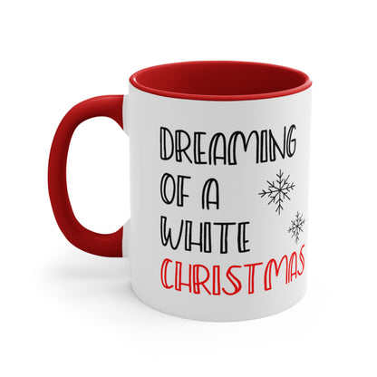 Dreaming of a White Christmas Accent Mug