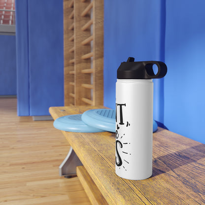 I Want All the Dogs Stainless Steel Water Bottle, Standard Lid