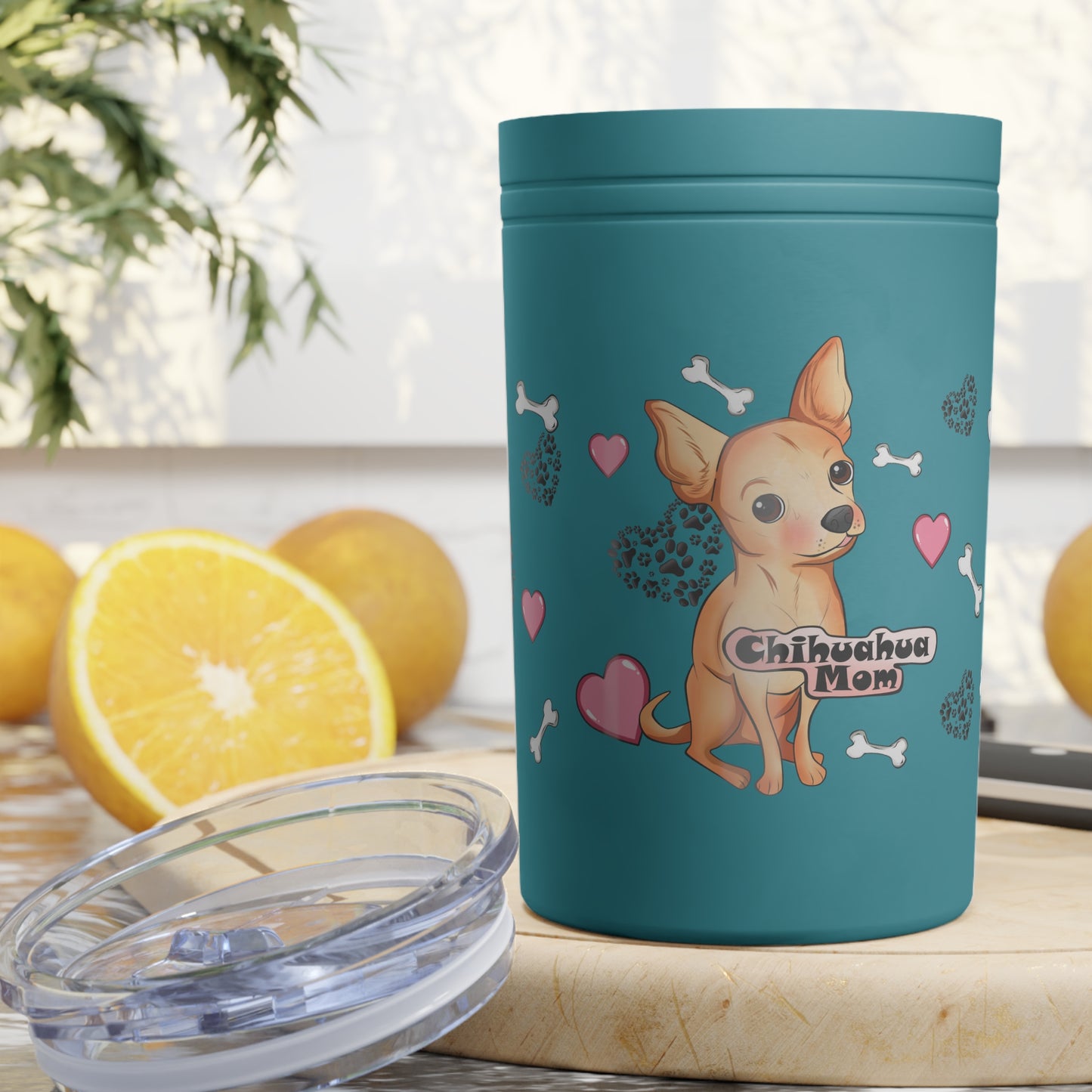 Chihuahua Mom Vacuum Insulated Tumbler, 11oz