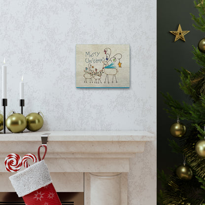 Rudy Merry Christmas Canvas Gallery Wraps