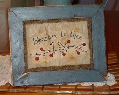 Blessings to Thee Machine Embroidery Design